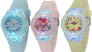 Kids' Light-up Watch - 3 Colours