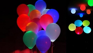 5-Pack of LED Balloons