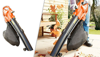 2-in-1 Electric Leaf Blower & Vacuum - 3200W