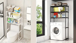 3-Tier Over Storage Shelving Unit - 2 Colours & 2 Sizes 