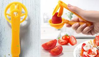 2-Pack Small Tomato & Fruit Cutter - 2 Colours
