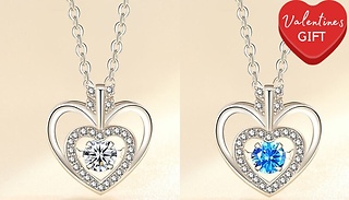 You Always Be In My Heart Necklace - 2 Colours, Optional Gift Box Upgr ...