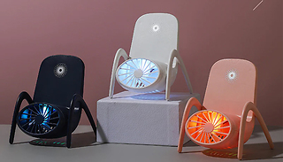 USB Phone Holder Desk Fan - 3 Colours