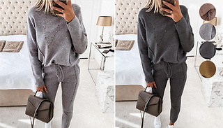 Loungewear Sweatshirt & Trouser Set - 5 Sizes & Colours!