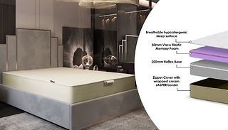 Reve Jasper Memory Foam Mattress - 4 Sizes