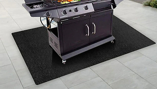 Heat-Resistant Grill Splatter Ground Mat - 3 Sizes