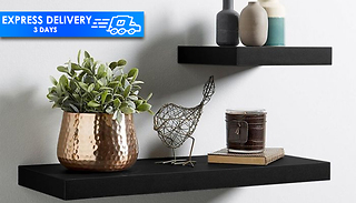 Cloud Floating Storage Shelf - 7 Colours & 3 Sizes