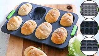 Silicone Baking Tray - 3, 8 or 9 Holes