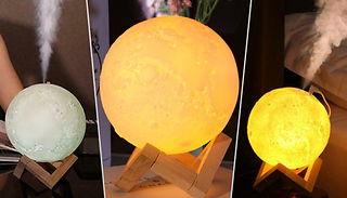2-in-1 Lunar Moon Lamp & Humidifier