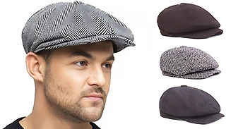 Men's Baker Boy Flat Cap - 3 Colours
