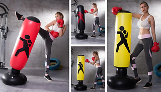 160cm Inflatable Standing Punch Bag - 3 Colours