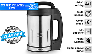 1.6L Soup Heating & Blending Sauté Maker