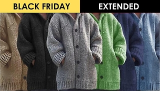 Chunky Knitwear Cardigan - 6 Colours, 7 Sizes