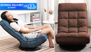 Adjustable Lazy Floor Rotating Chair - 2 Colours