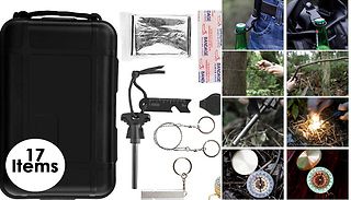 17-in-1 Emergency Survival Tool Kit