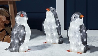 Christmas Penguin LED Lights - 3 Styles