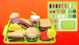Kids Mini Fast Food Burger Set – 27 Piece