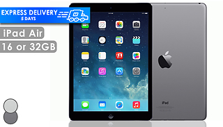 Apple iPad Air with 16GB or 32GB Memory - 2 Colours