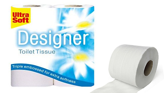 36-Pack of Designer Ultra Soft Toilet Roll
