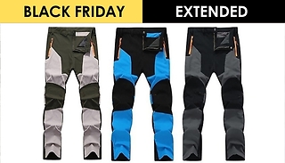 Men's Wind & Waterproof Outdoor Trousers - 4 Colours & 5 Sizes