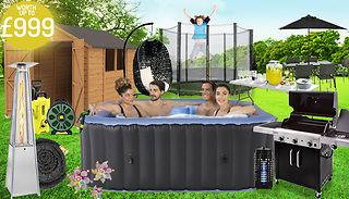Luxury Summer Mystery Deal - Karcher, Lay-Z Spa Hot Tub, Rattan, Gazeb ...