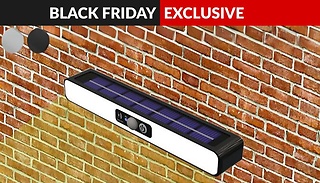 1, 2 or 3 Solar Motion Sensor Outdoor Flood Lights - 4 Options