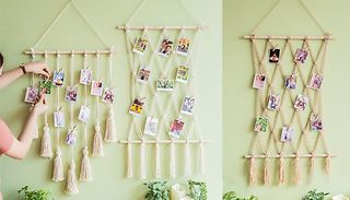 Woven Tapestry Photo Hanger - 2 Designs