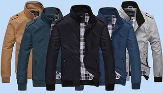 Men's Harrington Jacket - 5 Colours & 6 Sizes