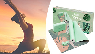 3-Piece Printed Yoga Starter Kit - 3 Designs