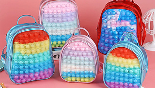 Pop Fidget Backpack - 5 Colours & 2 Sizes