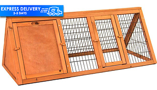 Wooden Triangle Pet Hutch