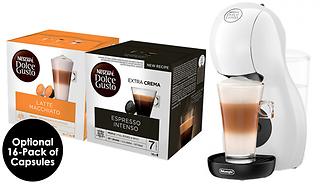De'Longhi Coffee Machine with Optional Coffee Capsules