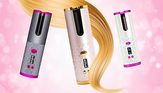 Rechargeable Wireless Automatic Hair Curler - 6 Colours
