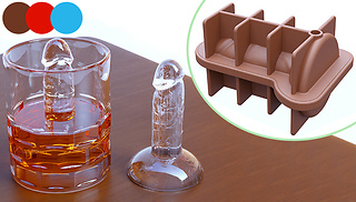 Adults Novelty Penis Ice Cube Mold - 3 Colours