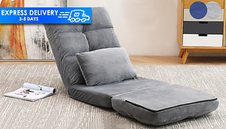 Folding Sofa Chair With Pillow - 2 Colours