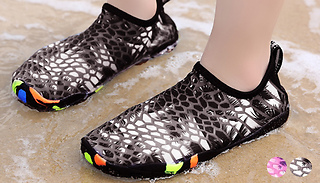 Slip-On Quick Dry Beach Shoes - 2 Colours & 8 Sizes