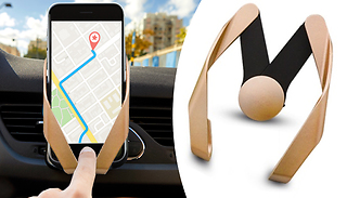 Bracket-Shaped Car Vent Phone Holder