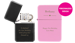 Personalised Decorative Lighter - 2 Colours