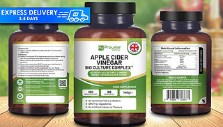 3-Month Supply of Prowise Apple Cider Vinegar Bio Culture Complex - 18 ...