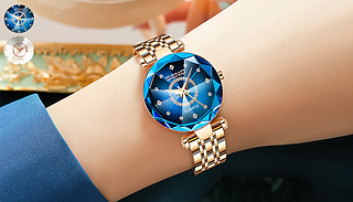 Ladies Stainless Steel Quartz Watch - 2 Colours