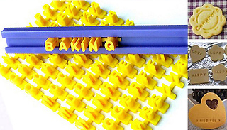 Baking Alphabet & Numbers Stamp