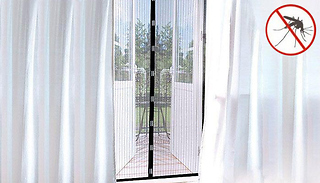 Pair of Mosquito Magnetic Net Door Curtains - 1 or 2
