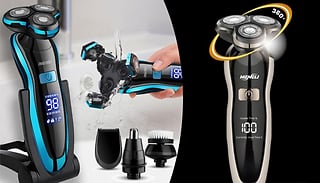 Electric LED Display Razor with Optional Accessories - 2 Colours