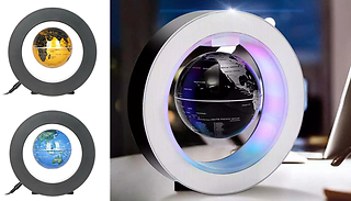 Magnetic Floating LED Globe Light - 3 Colours