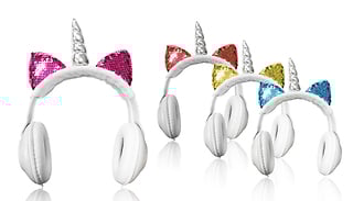 Magical Unicorn Headphones - 4 Colours