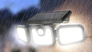 74 LED Solar Powered Motion Sense Garden Wall Light