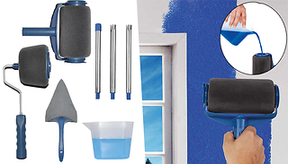 8-Piece Paint Roller & Decorating Brush Set