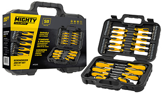 Mighty Toolware 58pc Screwdriver & Bit Set