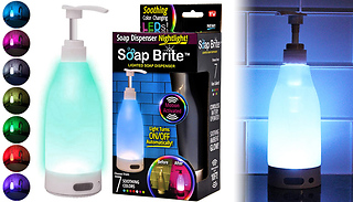 Motion Sensor LED Light-Up Soap Dispenser