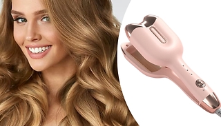 Cat Ear 2-Barrel Beach Wave Curling Iron - 4 Colours 